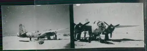 Foto Flugzeug Aircraft - Vickers Wellington britisches Kampfflugzeug -Afrika