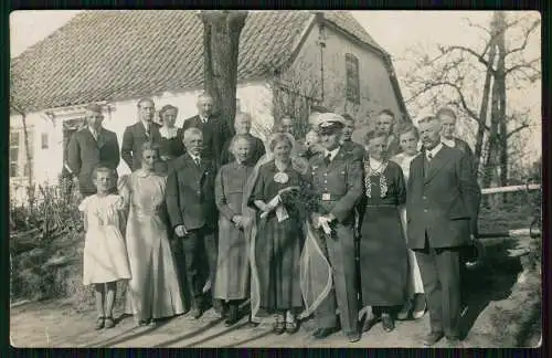 2x Foto AK Soldat Luftwaffe Hitzhusen - Segeberg Baßkathe Weddelbrooker Damm