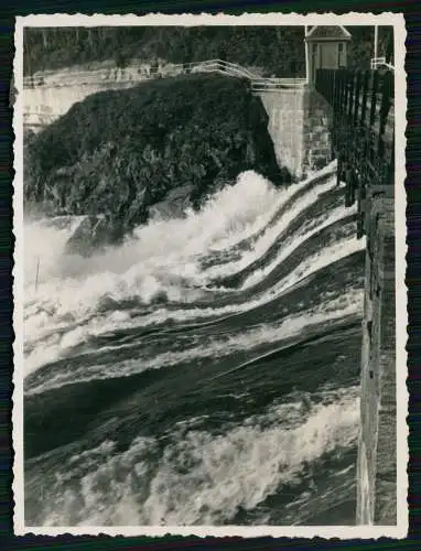 Foto Wehrmacht - 17x12cm und kleiner - Stauweiher Wasserfall Trondheim Norwegen