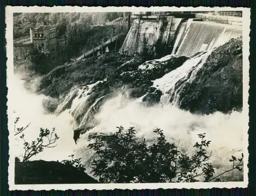Foto Wehrmacht - 17x12cm und kleiner - Stauweiher Wasserfall Trondheim Norwegen