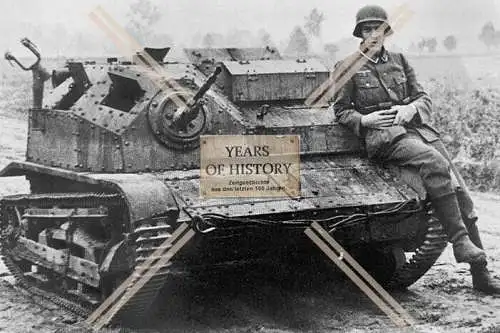 Repro Foto Panzer Tank