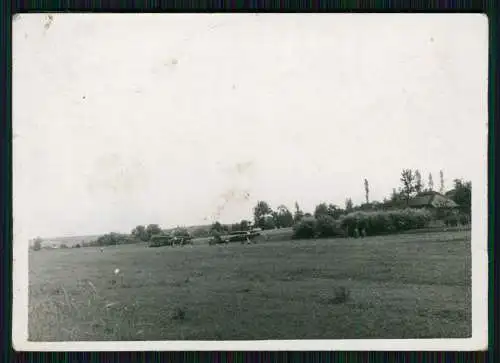 2x Foto Wehrmacht Deutsche Luftwaffe Flugzeug Aircraft Fieseler Storch - Fi 156