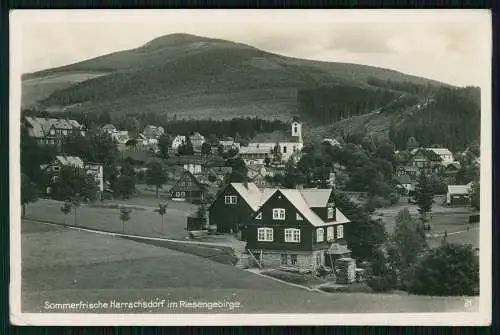 Foto AK Harrachov Harrachsdorf Riesengebirge - 1941 Feldpost gelaufen
