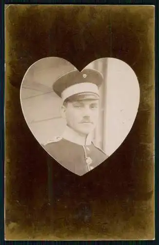 2x Foto AK 1. WK - Soldaten Darmstadt in Hessen - 1917 Feldpost gelaufen