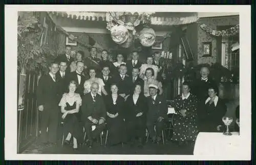 2x Echt Foto AK Gruppe Studentika Student Burschenschaft - Frankfurt a.M. ? 1936
