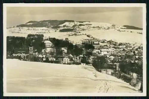 Echt Foto AK - Gersfeld in Hessen - Winterpracht der Rhön 1940