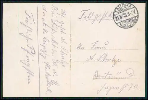 AK- Seegeritz Taucha in Nordsachsen - Idyll Gasthof - 1918 Feldpost Taucha gel.