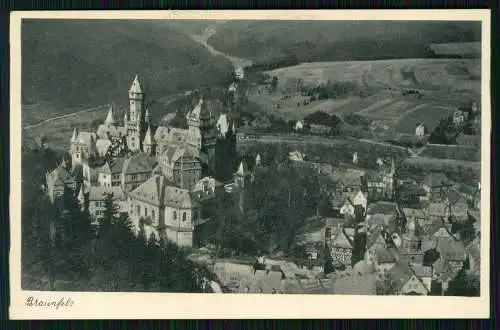 AK - Braunfels an der Lahn -  Luftbild Fliegeraufnahme  - 1938 gelaufen