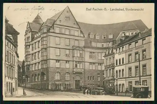 AK - Bad Aachen - Landesbad Vorderansicht - 1938 gelaufen