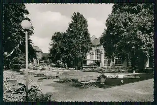 Foto AK - BAD HONNEF am Rhein - Kurhaus mit Terrassen - Karte gelaufen
