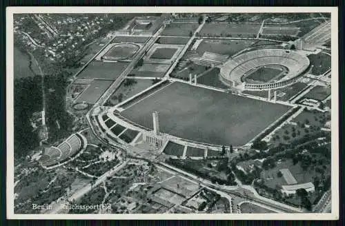 AK Berlin Charlottenburg - Reichssportfeld Olympiastadion Fliegeraufnahme - 1936