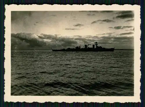 Foto - Kriegsschiff Kriegsmarine - Schlachtschiff Kreuzer oder Panzerschiff