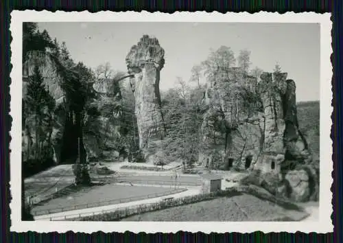 12x Foto - Detmold - Externsteine Horn Bad Meinberg - Polle Weser - 1936