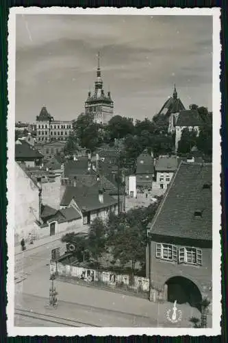 Echt Foto AK -  Sighișoara Schäßburg Segesvár Transylvania Romania - 1940