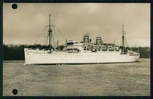 Foto AK - Motorschiff Milwaukee Hamburg Amerika Linie HAPAG - Feldpost 1943 gel.