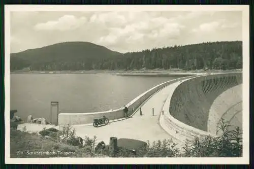 AK - Forbach im Schwarzwald - Schwarzenbach-Talsperre - Echte Fotografie - 1938