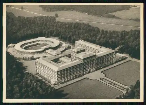 Rheumaheilstätte Bad Bramstedt HOLST. - Fliegeraufnahme vom R. L.M. freigegeben