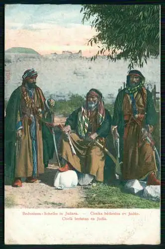 AK - Beduinen-Sheiks in Judaea Levante - Syrien, Libanon, Israel, Jordanien 1903
