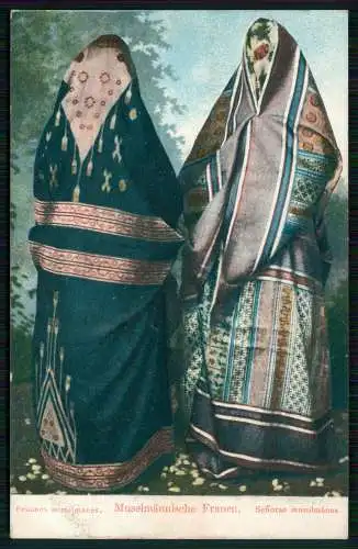 AK - Muselmännische Frauen verschleiert - Muslim Muslima Islam zugehörig - 1903