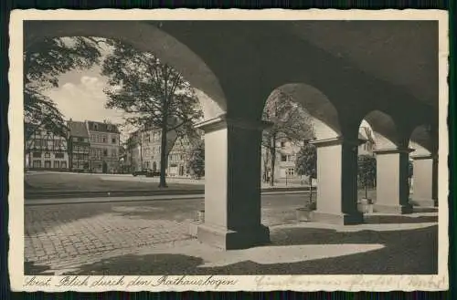 AK - Soest in Westfalen - Blick durch den Rathausbogen - 1941 Feldpost gelaufen