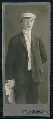 CDV Foto Student Studentika - Fotografie Ferd. Lavorenz Uetersen Gr.Wulfhagen 16