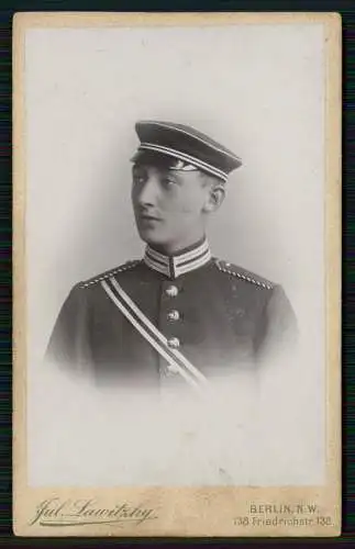 CDV Foto Student Studentika - Fotografie Jul. Lawitzky Berlin, Friedrichstr. 138
