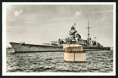 Foto AK - Schwerer Kreuzer Prinz Eugen - Deutsche Kriegsmarine Kriegsschiff