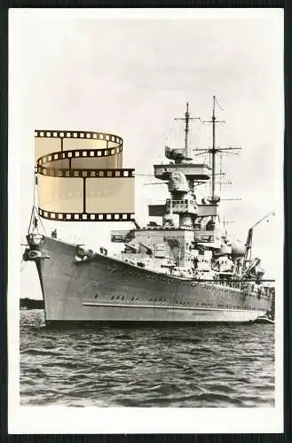 Foto AK - Schwerer Kreuzer Prinz Eugen - Deutsche Kriegsmarine Kriegsschiff