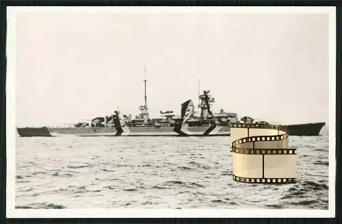 Foto AK - Schwerer Kreuzer Prinz Eugen - Deutsche Kriegsmarine Kriegsschiff