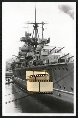 Foto AK - Schwerer Kreuzer Prinz Eugen - Deutsche Kriegsmarine Kriegsschiff