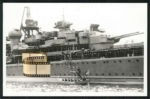 Foto AK - Schwerer Kreuzer Prinz Eugen Mittelschiff - Deutsche Kriegsmarine