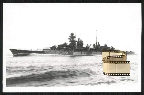Foto AK - Schwerer Kreuzer Prinz Eugen - Deutsche Kriegsmarine Kriegsschiff