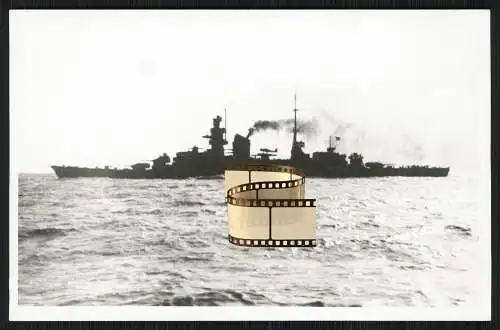 Foto AK - Schwerer Kreuzer Prinz Eugen - Deutsche Kriegsmarine Kriegsschiff