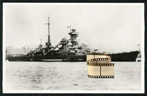 Foto AK - Blücher Schwerer Kreuzer Kriegsschiff - deutsche Kriegsmarine