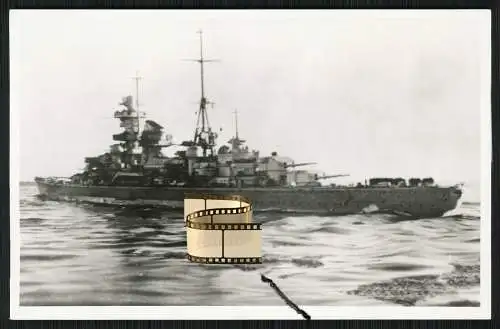 Foto AK - Blücher Schwerer Kreuzer Kriegsschiff - deutsche Kriegsmarine