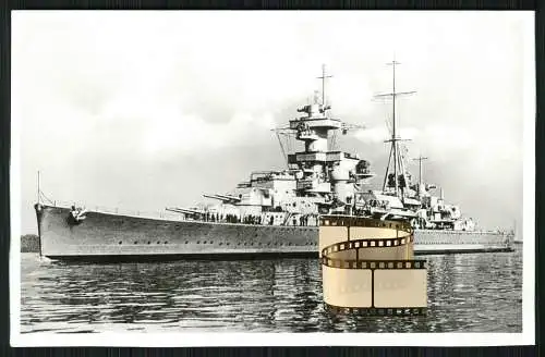 Foto AK Admiral Hipper Schwerer Kreuzer - Deutsches Kriegsschiff