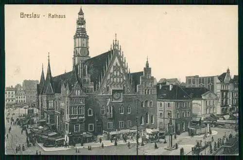 3x AK - Wrocław Breslau Schlesien - diverse Ansichten um 1905-15