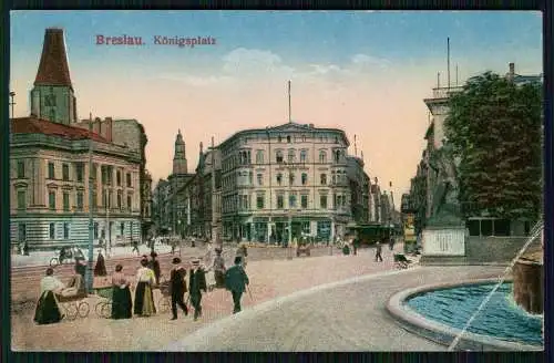 3x AK - Wrocław Breslau Schlesien - diverse Ansichten um 1910