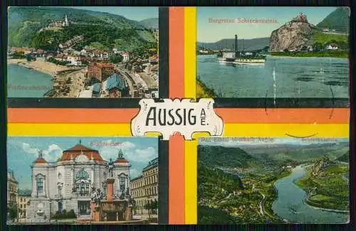 4x AK - Ústí nad Labem Aussig an der Elbe - diverse Ansichten - 1910-15