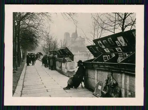 20x alte Fotos - Paris Frankreich - Diverse Ansichten - um 1940