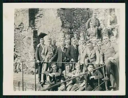 5x  Foto - Studentika Student Burschenschaft - diverse Ansichten um 1930