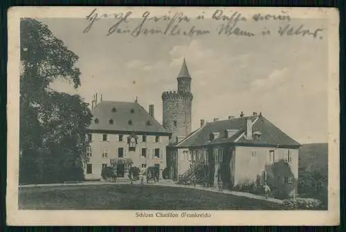 AK 1. WK - Val et Châtillon de Cirey Meurthe et Moselle, Château de Châtillon