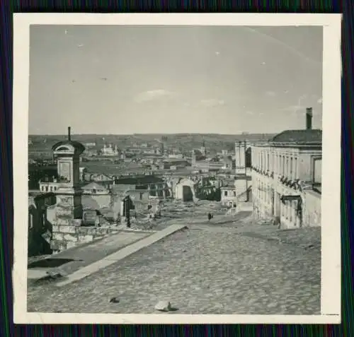 6x  Foto - Soldaten Wehrmacht - Gebäude Zentralrussland Smolensk Pskow Twer 1942