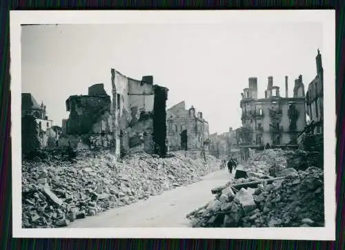 11x Foto - Soldaten Wehrmacht Belgien Frankreich - Kriegszerstörung 1940-41