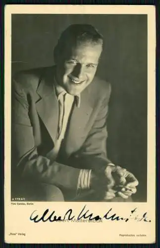 Foto AK - Albert Matterstock Ross Verlag Autogrammkarte Original Signiert - 1942