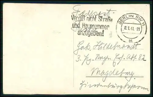 Albert Matterstock Ross Verlag Autogrammkarte Original Signiert - 1941 gelaufen