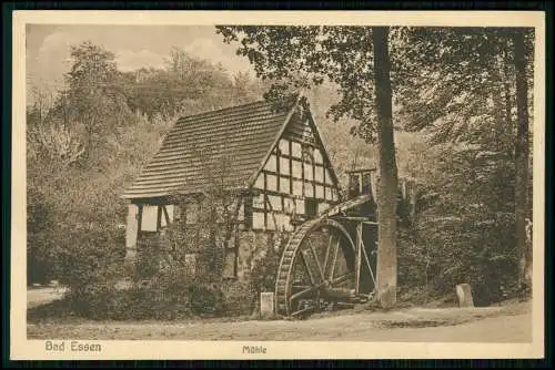 AK - Bad Essen in Niedersachsen - Wassermühle idyllisch am Mühlenbach gelegen