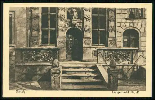 3x AK - Gdańsk Danzig Polen - Ansichten 1927