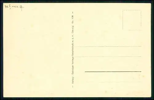 3x AK - Gdańsk Danzig Polen - Ansichten 1927