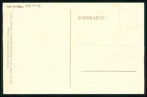 3x AK - Gdańsk Danzig Polen - Ansichten 1927